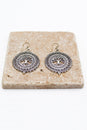 Load image into Gallery viewer, Mandala Tree of Life Hook Earrings