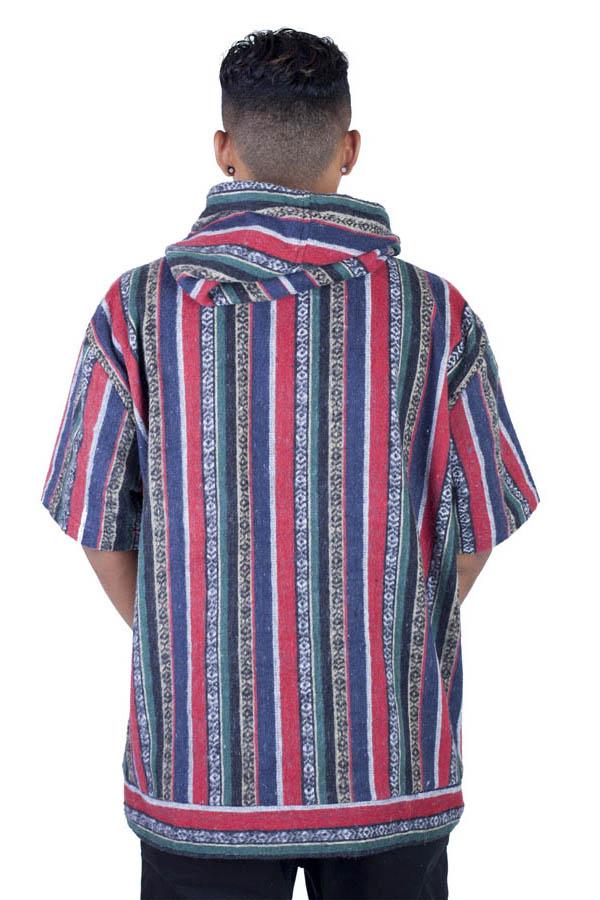 Short-Sleeved Hitchhiker Boho Hoodie