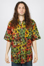 Load image into Gallery viewer, Hippie Canna-Leaf Short-Sleeve Button-Down