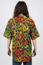 Load image into Gallery viewer, Hippie Canna-Leaf Short-Sleeve Button-Down