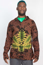Load image into Gallery viewer, Leaf Pullover Tie-dye Hoodie