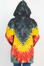 Load image into Gallery viewer, Rasta Tie-Dye Baja Hoodie
