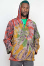 Load image into Gallery viewer, Rasta Tie-Dye Baja Hoodie