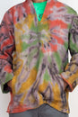 Load image into Gallery viewer, Rasta Tie-Dye Baja Hoodie