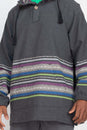 Load image into Gallery viewer, Woven Border Hoodie