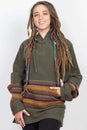 Load image into Gallery viewer, Woven Border Hoodie