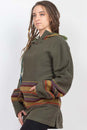 Load image into Gallery viewer, Woven Border Hoodie