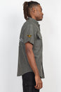 Load image into Gallery viewer, Lion Of Judah Hemp Cotton  Button Down Shirt