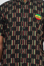 Load image into Gallery viewer, Checkered Rasta Button Down Shirt