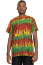 Load image into Gallery viewer, Rasta Tie-Dye Printed T-Shirt