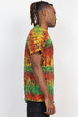 Load image into Gallery viewer, Rasta Tie-Dye Printed T-Shirt