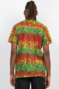 Load image into Gallery viewer, Rasta Tie-Dye Printed T-Shirt