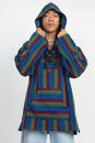 Load image into Gallery viewer, Rainbow Surf Baja Hoodie