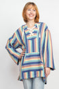 Load image into Gallery viewer, Rainbow Surf Baja Hoodie