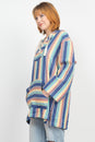 Load image into Gallery viewer, Rainbow Surf Baja Hoodie