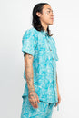Load image into Gallery viewer, Tropical Leaves Button Up Shirt