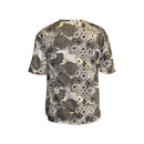 Load image into Gallery viewer, Mushroom Raw Edge Collar T-Shirt