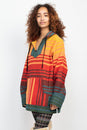 Load image into Gallery viewer, Ombre Striped Unisex Baja Hoodie