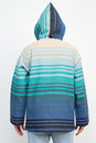 Load image into Gallery viewer, Ombre Striped Unisex Baja Hoodie