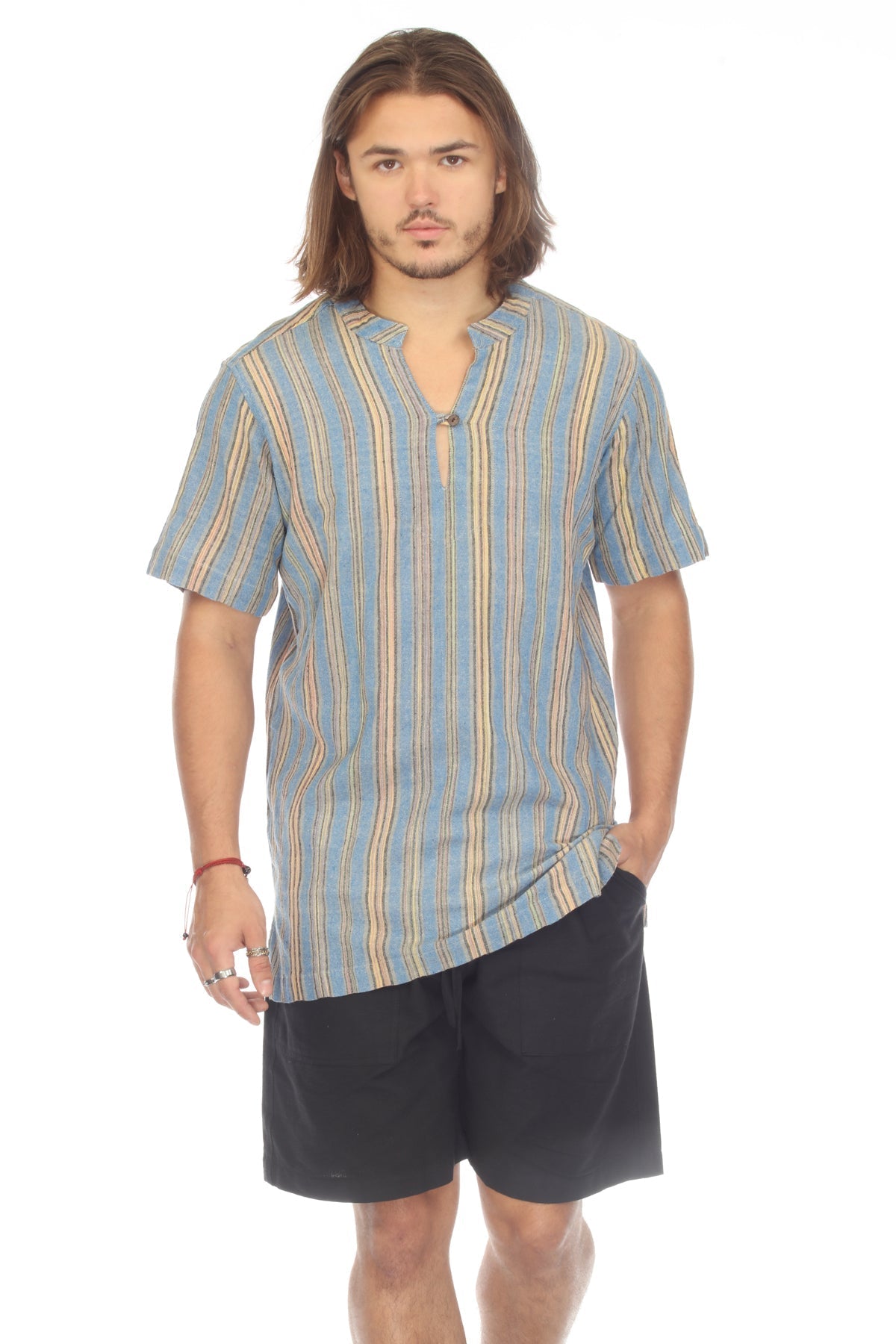 Festival-Beach Short Sleeve Kurta