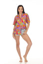 Load image into Gallery viewer, Mushroom Love Print Hawaiian Shirt