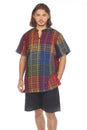 Load image into Gallery viewer, Woven Tribal Patch Print Short Sleeve Kurta
