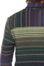Load image into Gallery viewer, Moss Stripe Button Shirt Jacket