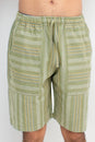 Load image into Gallery viewer, Yarn Dye Stripe Mens Cotton Shorts