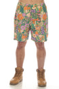 Load image into Gallery viewer, Mushroom Love Print Beach Shorts