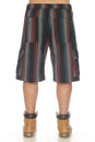 Load image into Gallery viewer, Stripe Cotton Cargo pocket Shorts