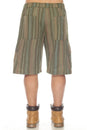Load image into Gallery viewer, Stripe Cotton Cargo pocket Shorts