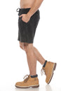 Load image into Gallery viewer, Homespun Stripe Unisex Shorts