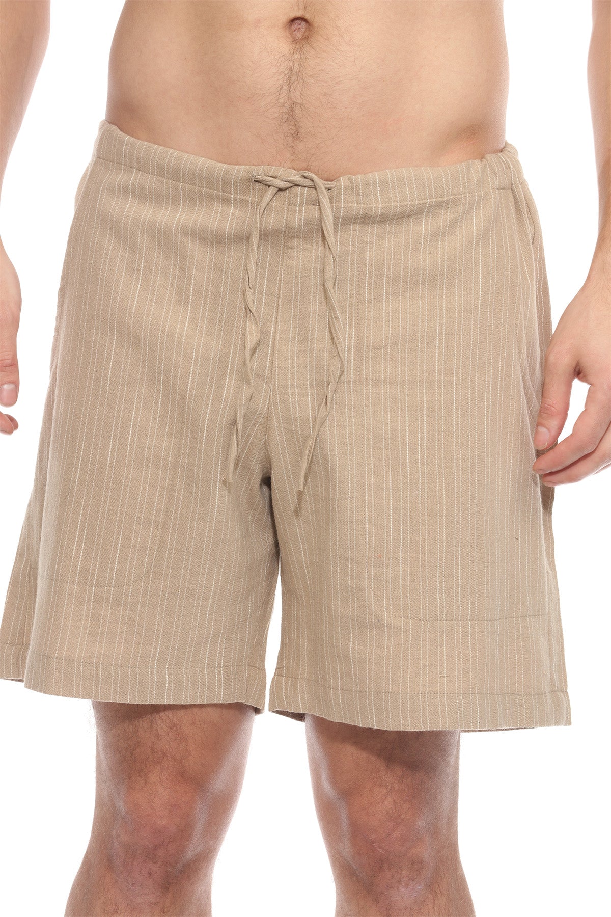 Homespun Stripe Unisex Shorts
