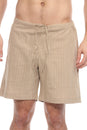 Load image into Gallery viewer, Homespun Stripe Unisex Shorts