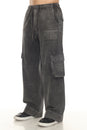 Load image into Gallery viewer, Stonewash Patch Cargo Pants