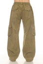 Load image into Gallery viewer, Stonewash Patch Cargo Pants