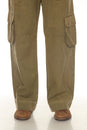 Load image into Gallery viewer, Stonewash Patch Cargo Pants