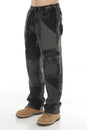 Load image into Gallery viewer, Vintage Patchwork Mens Cargo Pants