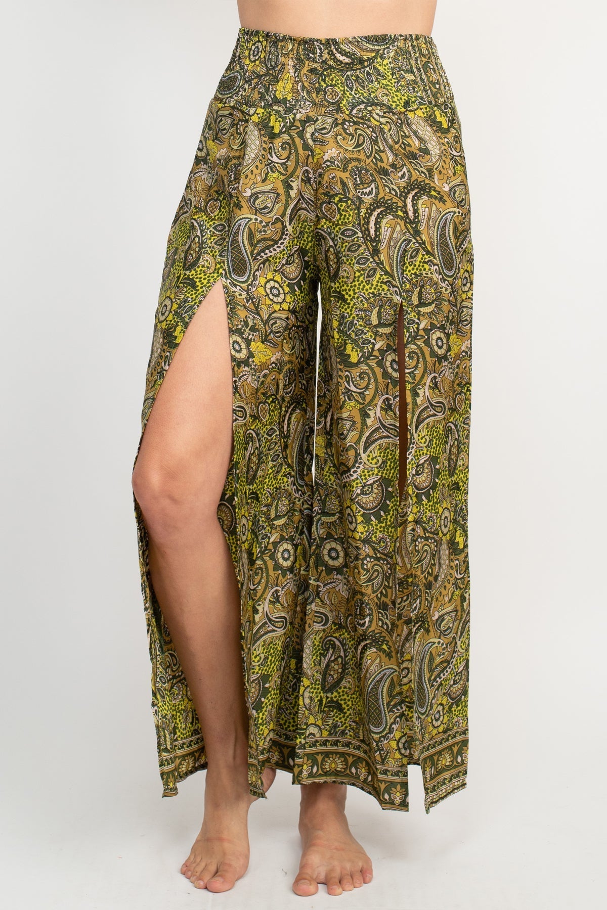 PolySilk Faux Wrap Pants