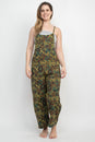 Load image into Gallery viewer, Flower Power Oversized Overalls