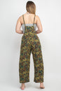 Load image into Gallery viewer, Flower Power Oversized Overalls