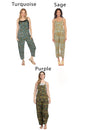 Load image into Gallery viewer, Flower Power Oversized Overalls