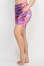 Load image into Gallery viewer, Psychadelic Marble Bike Shorts
