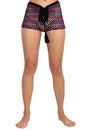 Load image into Gallery viewer, Laced Front Crochet Shorts