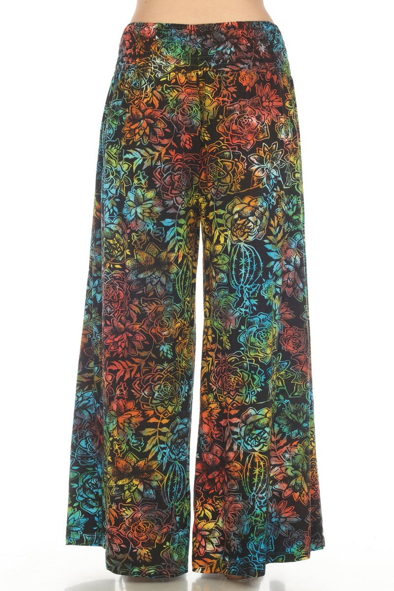 Cactus Garden Slit Pants