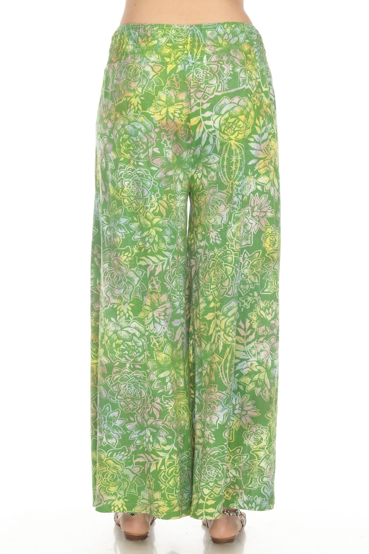 Cactus Garden Slit Pants