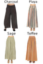 Load image into Gallery viewer, Striped Wide Leg Pants