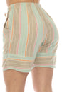 Load image into Gallery viewer, Womens Easy Striped Shorts