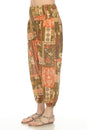 Load image into Gallery viewer, Tropical Patchwork Harem Pants