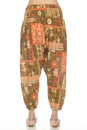 Load image into Gallery viewer, Tropical Patchwork Harem Pants